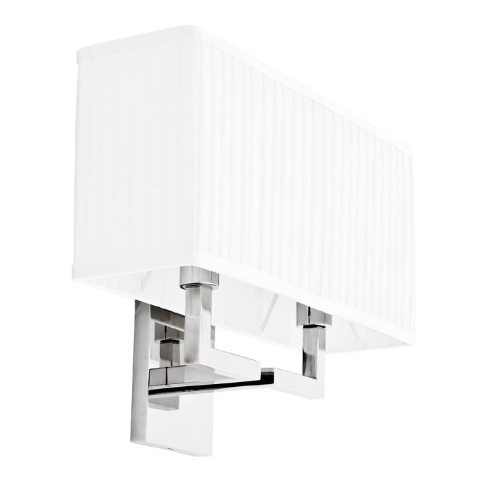 Lámpara de pared Eichholtz Westbrook, pantalla blanca