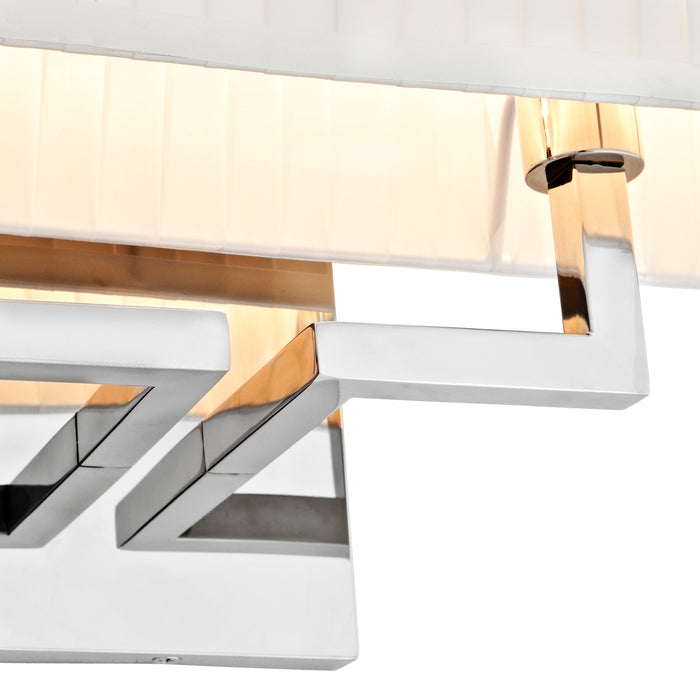 Lámpara de pared Eichholtz Westbrook, pantalla blanca