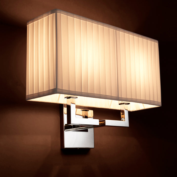 Lámpara de pared Eichholtz Westbrook, pantalla blanca