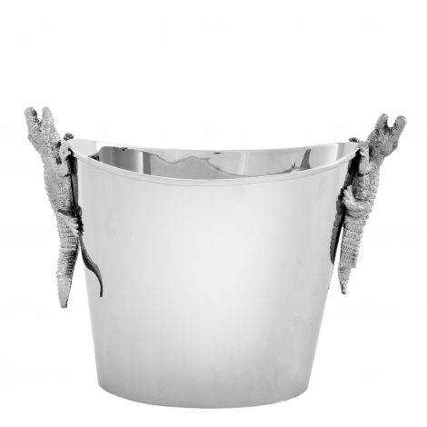 Cooler do wina Eichholtz Croc, polerowane wykończenie