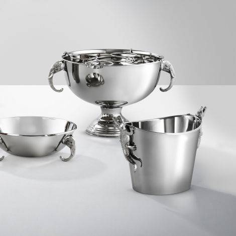 Cooler do wina Eichholtz Croc, polerowane wykończenie