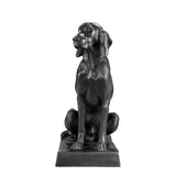 Figurka Dogs Pointer & Hound, postarzane wykończenie w brązie, zestaw 2 szt.