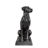 Figurka Dogs Pointer & Hound, postarzane wykończenie w brązie, zestaw 2 szt.