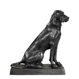Figurka Dogs Pointer & Hound, postarzane wykończenie w brązie, zestaw 2 szt.