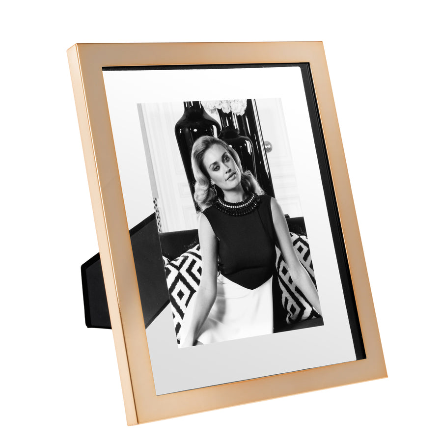 Eichholtz Brentwood Photo Frame, L, Rose Gold Finish