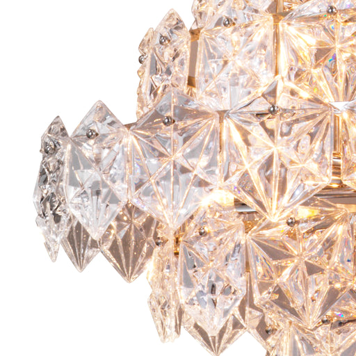 Żyrandol Eichholtz Hermitage, L, niklowane wykończenie