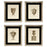 Fotoobraz Eichholtz Giovanni Battista, zestaw 4 szt.