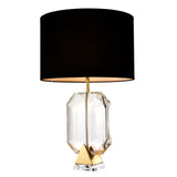 Lampa stołowa Eichholtz Emerald, wykończenie w złocie