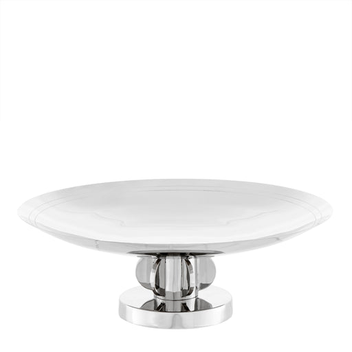 Patera Eichholtz Baglioni, niklowane wykończenie