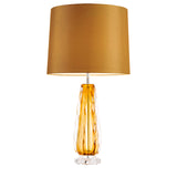 Lampa stołowa Eichholtz Flato, żółta