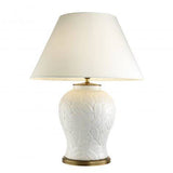 Lampa stołowa Eichholtz Cyprus, zawiera klosz