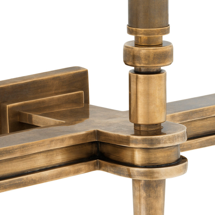 Kinkiet Eichholtz Waterloo, potrójny, zawiera abażur