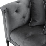 Sofa Eichholtz Cesare, granitowo szara