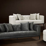 Sofa Eichholtz Cesare, granitowo szara