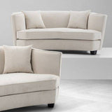 Sofa Eichholtz Giulietta, 2-osobowa, ecru