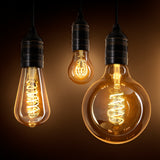 Żarówka LED typ G, 4W E27 ø 12,5 x 17 cm, zestaw 4 szt.