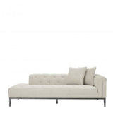 Sofa Eichholtz Cesare, lewa, krzemowo szara