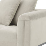 Sofa Eichholtz Cesare, lewa, krzemowo szara