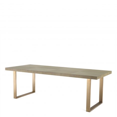 Eichholtz Remington dining table, 230 x 100 cm, washed oak veneer