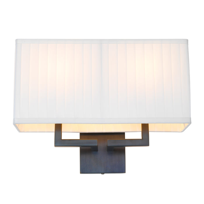 Lámpara de pared Eichholtz Westbrook, pantalla blanca