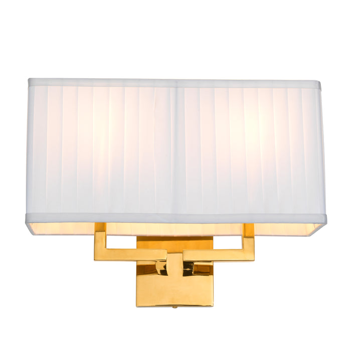 Lámpara de pared Eichholtz Westbrook, pantalla blanca