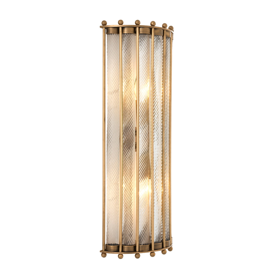 Eichholtz Tiziano Wall Lamp, antique brass finish