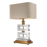 Lampa stołowa Eichholtz Umbria, zawiera klosz