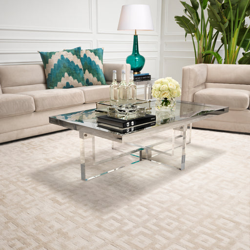 Dywan Eichholtz Reeves, w kolorze kości słoniowej, 300 x 400 cm