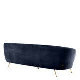 Sofa Eichholtz Orion tkanina Savona midnight blue velvet