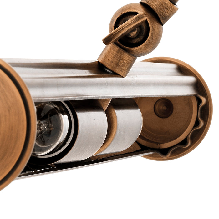 Lámpara de pared Eichholtz Luca, acabado en latón envejecido