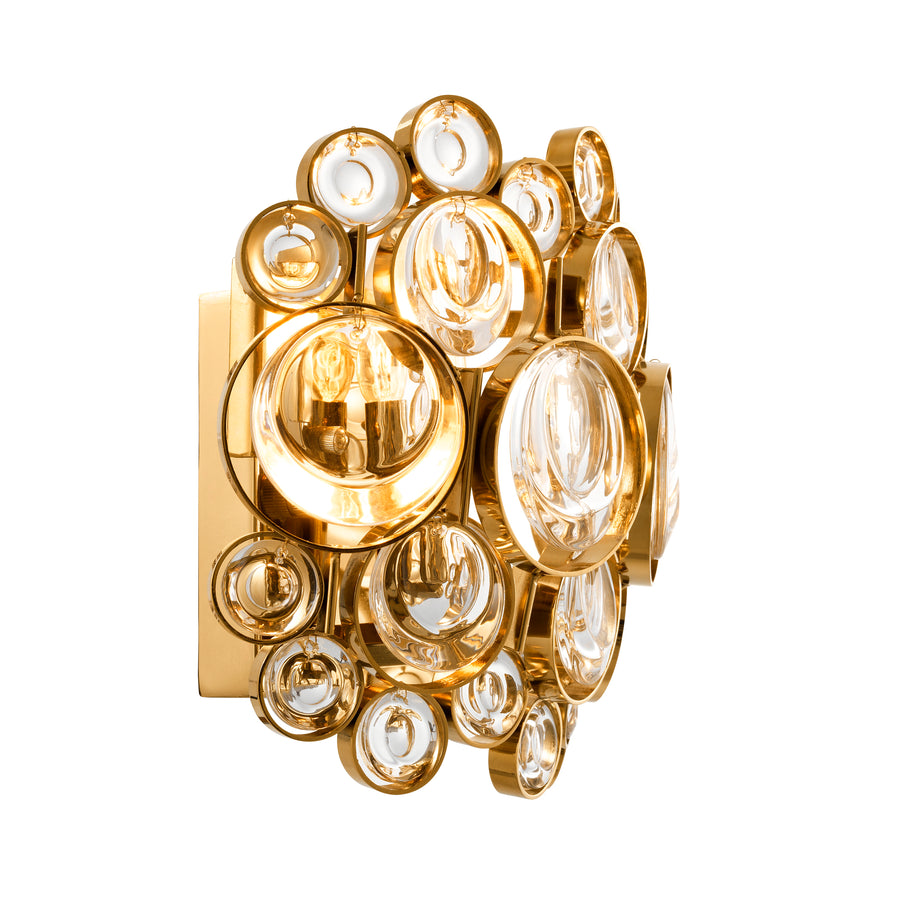 Eichholtz Avant Wall Lamp, gold finish