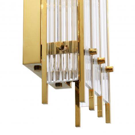 Kinkiet Eichholtz Sparks, złote wykończenie