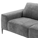 Sofa Montado, w kolorze clarck grey
