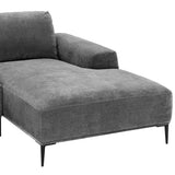 Sofa Montado, w kolorze clarck grey