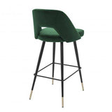Hoker Eichholtz Avorio, aksamit w kolorze roche green