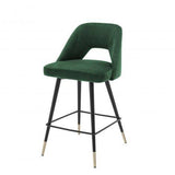 Hoker Eichholtz Avorio, aksamit w kolorze roche green