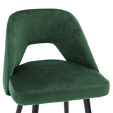 Hoker Eichholtz Avorio, aksamit w kolorze roche green