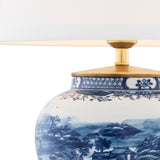 Lampa stołowa Eichholtz Chinese Blue
