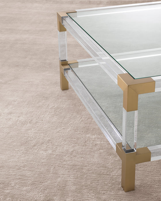 Dywan Eichholtz Liam, w kolorze silver sand, podszewka z wiskozy