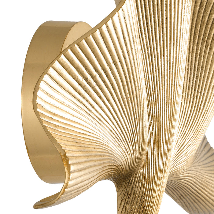 Kinkiet Eichholtz Olivier, pojedynczy, polerowany mosiądz