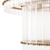 Chandelier Eichholtz Ruby, L, antique brass finish