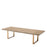 Mesa de comedor Eichholtz Remington, 300 x 115 cm, chapa de roble lavado