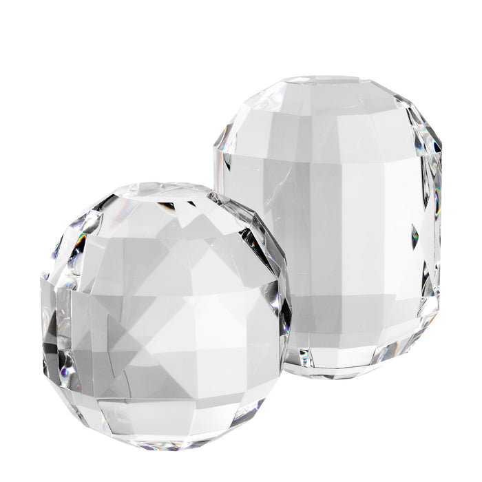 Figurka Trace, szkło kryształowe, zestaw 2szt., (S+L)