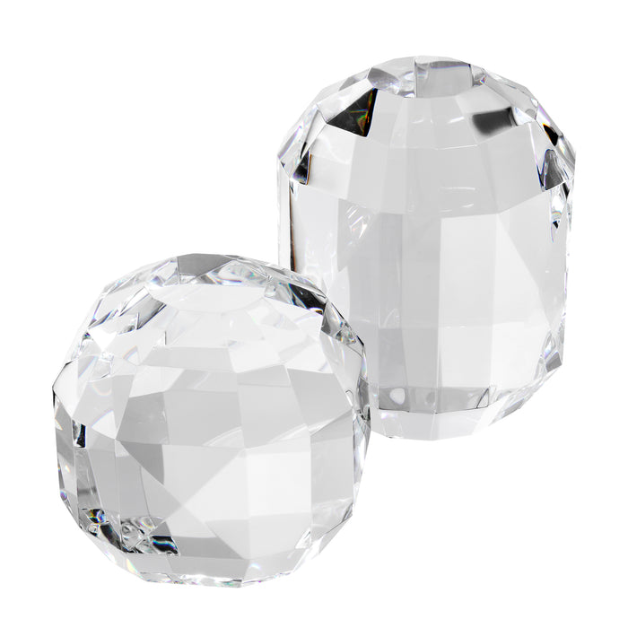 Figurka Trace, szkło kryształowe, zestaw 2szt., (S+L)