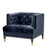 Savona midnight blue velvet