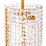 Eichholtz Reflecto Chandelier, gold finish