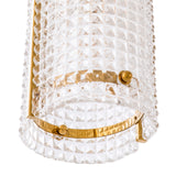 Eichholtz Reflecto Chandelier, gold finish