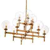 Chandelier Eichholtz Jade, L, antique brass finish