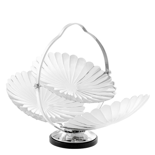 Taca Eichholtz Beatrice, niklowane wykończenie