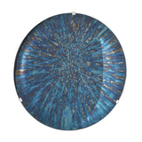 Laguna wall decoration, blue, includes hanging bracket